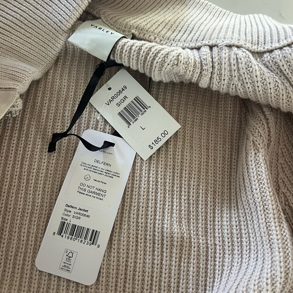 Varley Delfern Jacket large beige - Picture 4 of 6